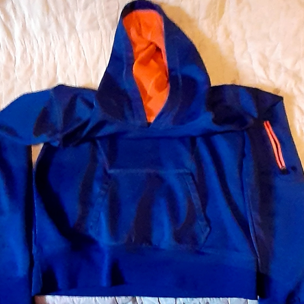 Blue/orange Hoodie